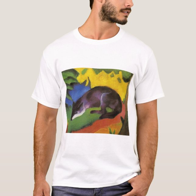 Camiseta Blue Fox (de Franz Marc) (Anverso)