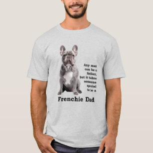 Camiseta Blue Frenchie Dad
