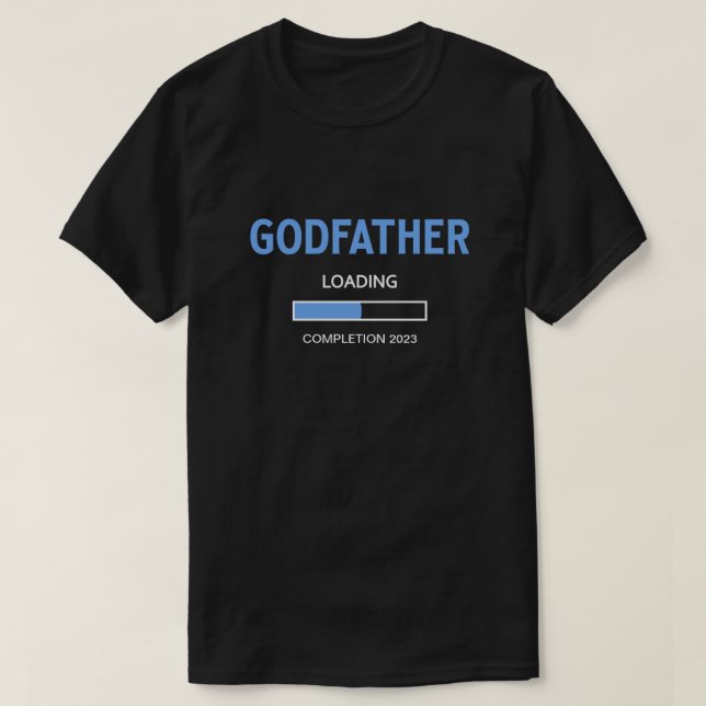 Camiseta Blue Godfather Fecha de finalización de carga Baby (Diseño del anverso)