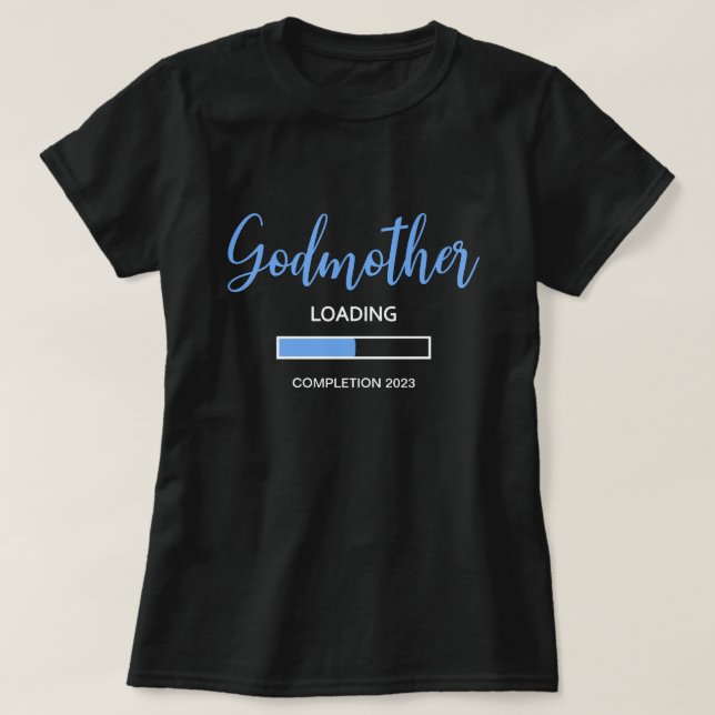 Camiseta Blue Godwoman Terminación de carga 2021 Baby Boy (Diseño del anverso)