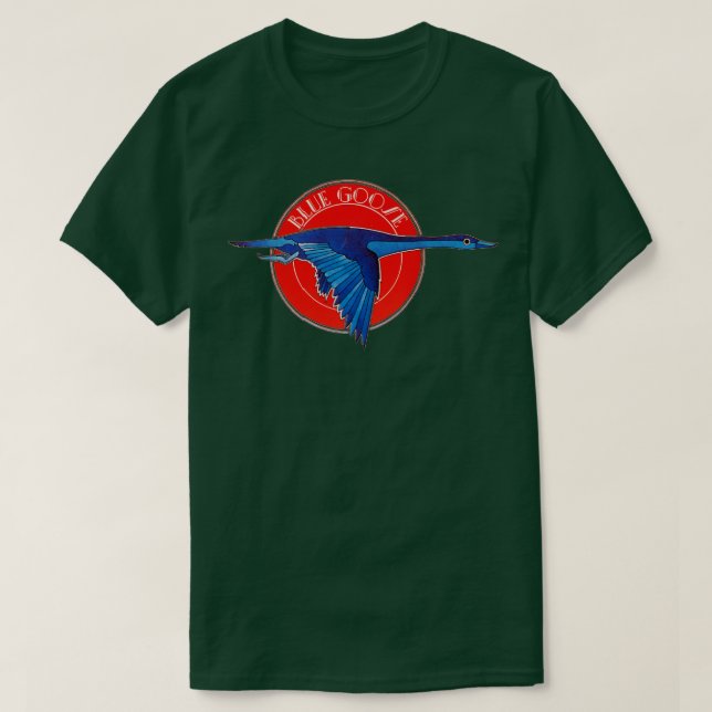 Camiseta Blue Goose Records (Diseño del anverso)