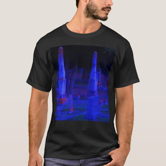 Camiseta Blue Grave Yard (Anverso)