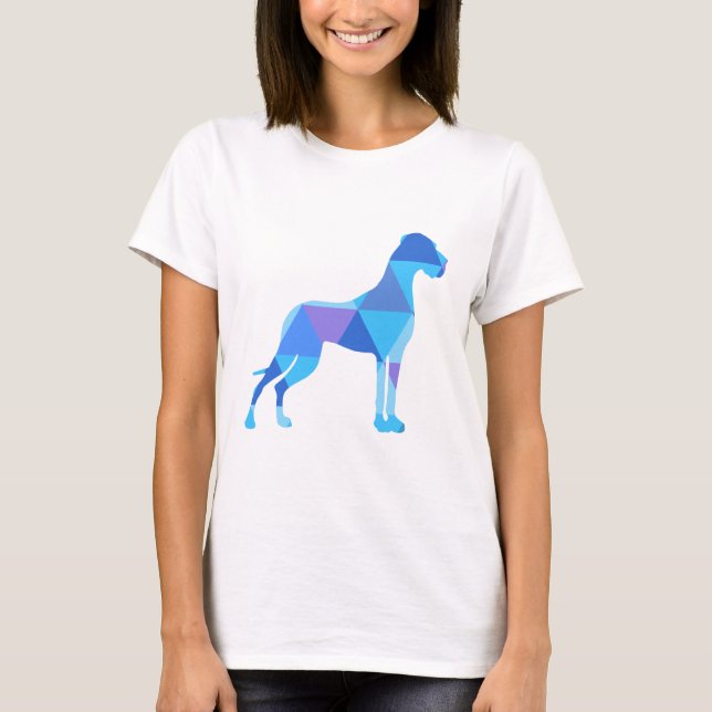 Camiseta Blue Great Dane Triangulus (Anverso)