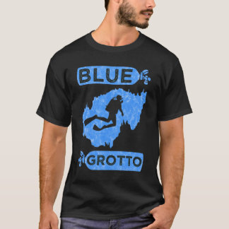 Camiseta Blue Grotto TShirt Cave de buceo Cavern Scuba