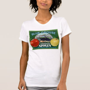 Camiseta Blue Grouse Manzanas Canadienses