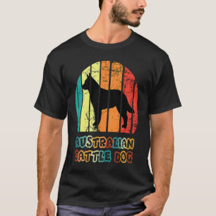 Camiseta Blue Heeler Perro Boyero Australiano Vintage Atard
