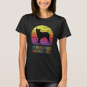 Camiseta Blue Heeler Perro Boyero Australiano Vintage Atard