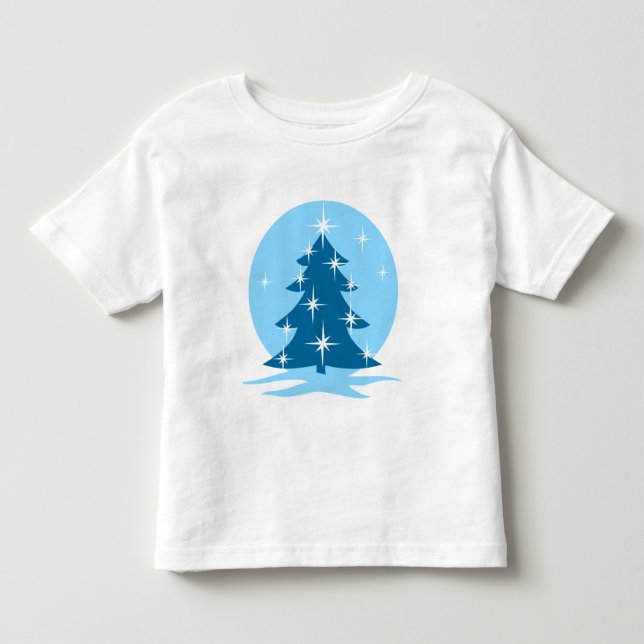 Camiseta Blue Holiday Classic Tee para niños Navid (Anverso)