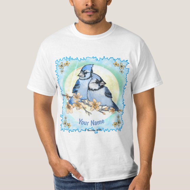 Camiseta Blue Jay Branch (Anverso)
