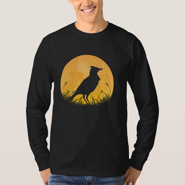 Camiseta Blue Jay Easy Halloween Set Bird Animal Moon Co (Anverso)