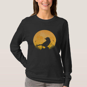 Camiseta Blue Jay Easy Halloween Set Bird Animal Moon Co