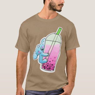 Camiseta Blue Koala ama el té de burbujas