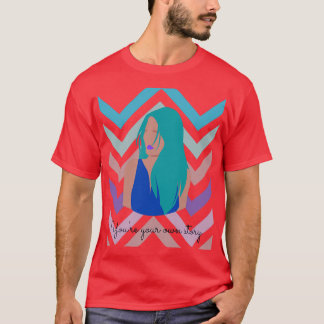 Camiseta Blue Lady