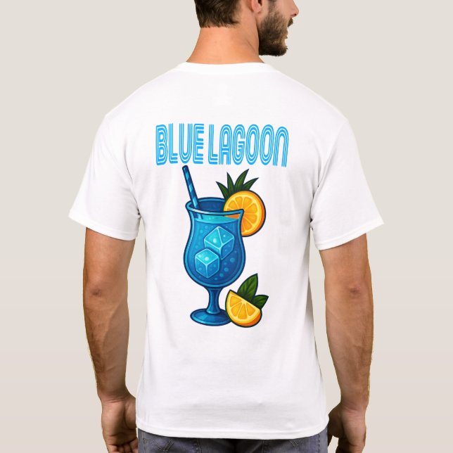 Camiseta Blue Lagoon T-Shirt – Tropical Cocktail (Reverso)