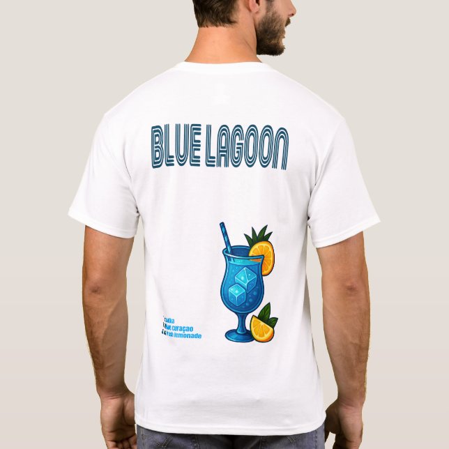Camiseta Blue Lagoon T-Shirt – Tropical Cocktail (Reverso)