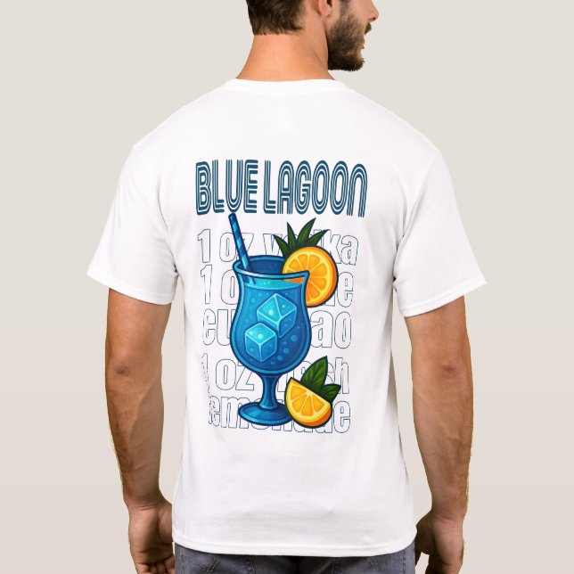 Camiseta Blue Lagoon T-Shirt – Tropical Cocktail (Reverso)