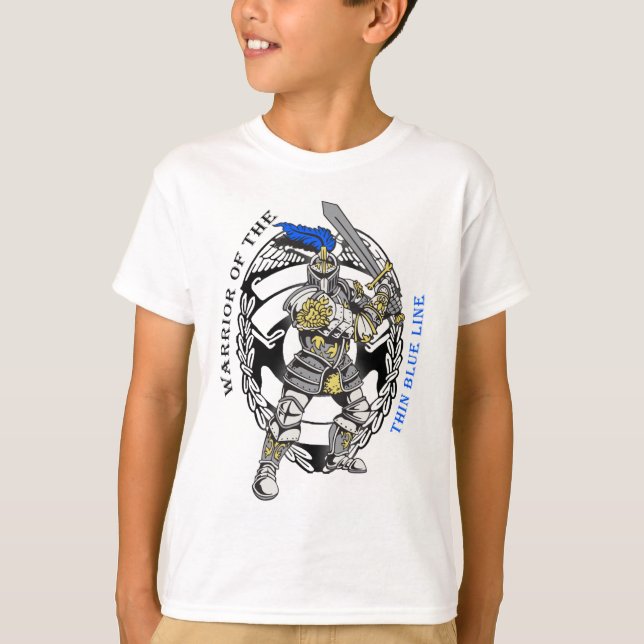 CAMISETA BLUE LINE FINO (Anverso)