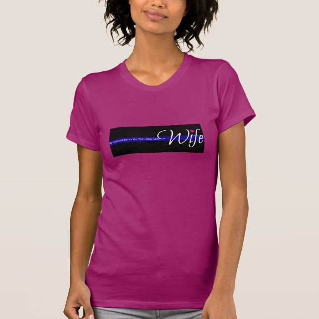 Camiseta Blue Line fino (Anverso)