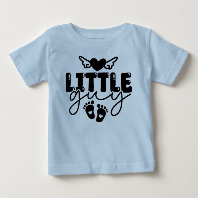 Camiseta Blue Little Guy Baby Boy (Anverso)