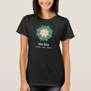 Camiseta Blue Lotus Yoga and Holistic Health Healthy