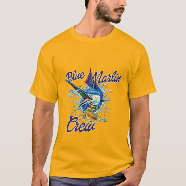Camiseta Blue Marlin Crew  (Anverso)