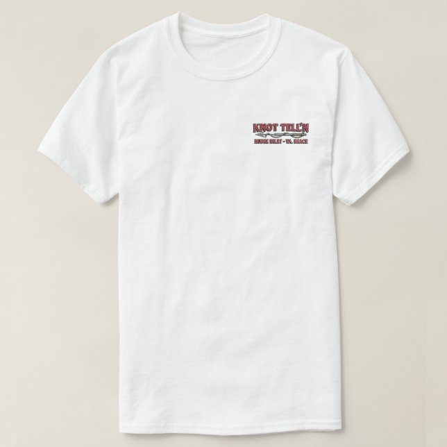 Camiseta Blue Marlin Rip Art Logo (Diseño del anverso)