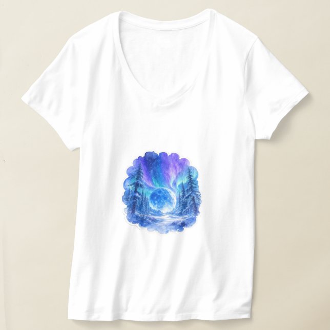 Camiseta Blue Moon Fantasy Forest (Distribución )