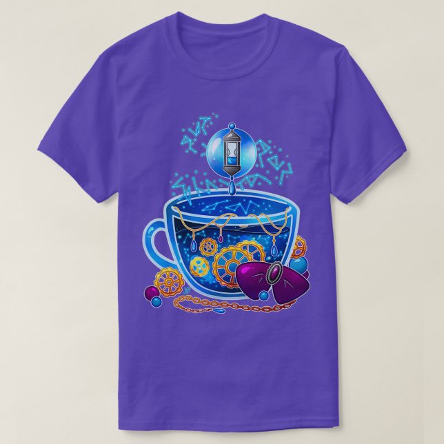 Camiseta Blue Moon Teacup (Diseño del anverso)