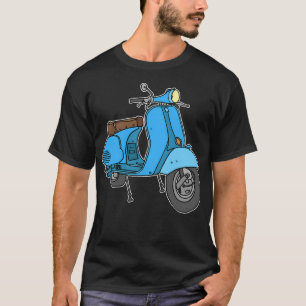 Camiseta Blue Motor Scooter
