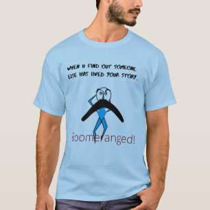 Camiseta Blue 'My Story' Basic Boomeranged