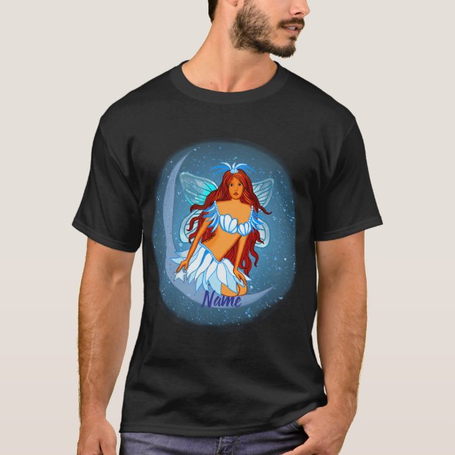 Camiseta Blue Night Moon Fairy (Anverso)