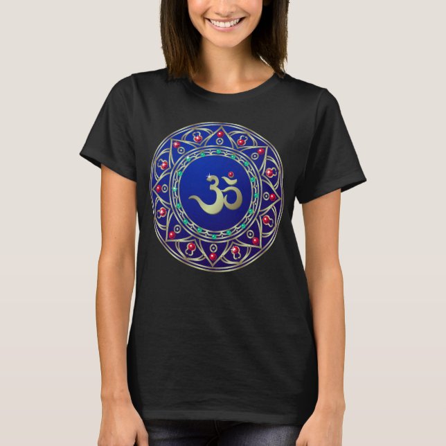 Camiseta Blue Om (Anverso)