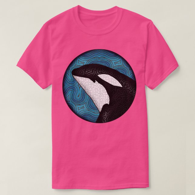 Camiseta Blue Orca TShirt (Diseño del anverso)