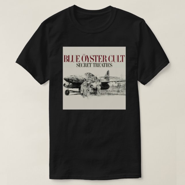 Camiseta Blue Öyster Cult Secret Treaties Classic T-Shirt (Diseño del anverso)