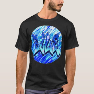Camiseta Blue Pegatina Blues TShirt
