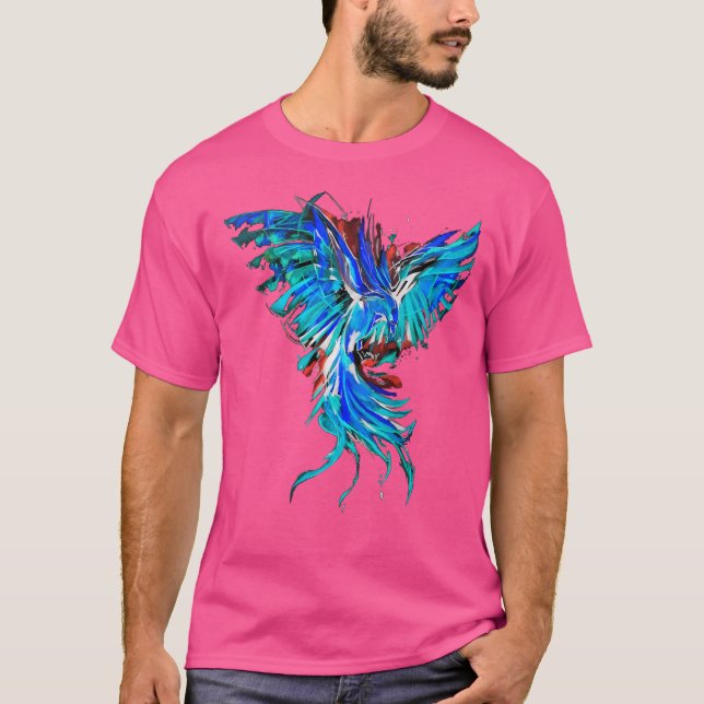 Camiseta Blue Phoenix (Anverso)