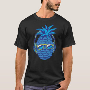 Camiseta Blue Pineapple Hawaii Fruit Summer Beach