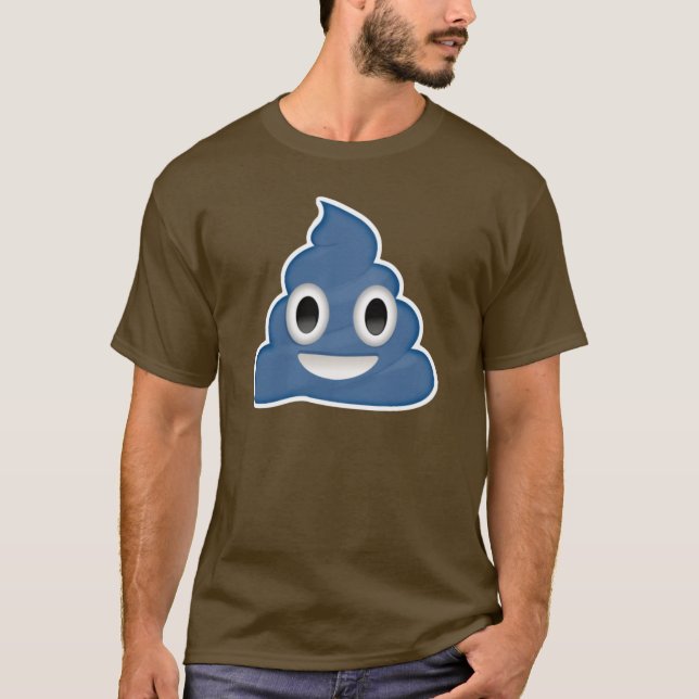 Camiseta Blue Poo (Anverso)