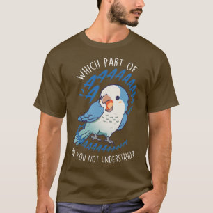 Camiseta Blue Quaker Parrot Aaaa