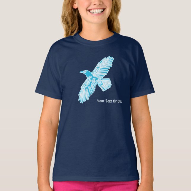 Camiseta Blue Raven (Anverso)