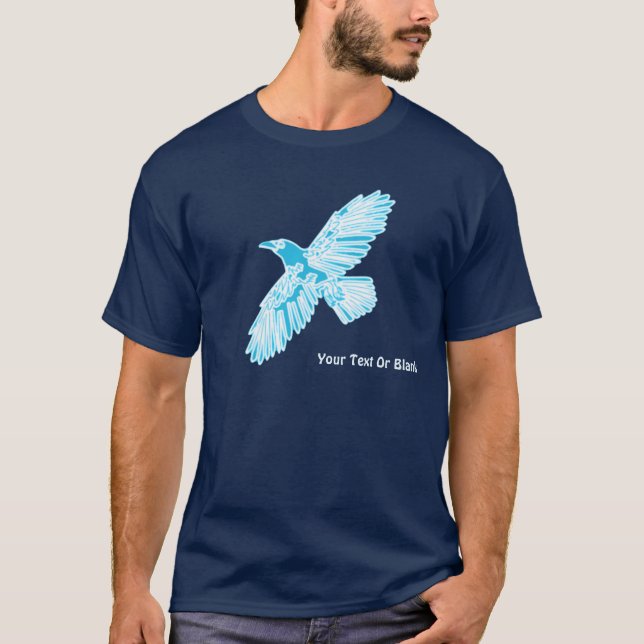 Camiseta Blue Raven (Anverso)