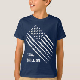 Camiseta Blue Rhino "Bandera estadounidense: Grill on" Kid'
