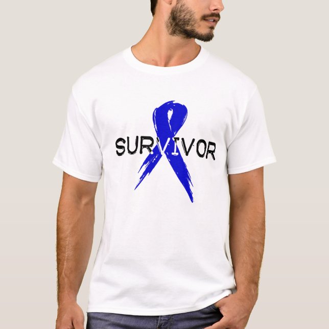 Camiseta Blue Ribbon - superviviente (Anverso)