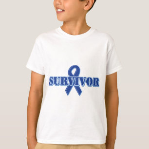Camiseta Blue Ribbon - superviviente