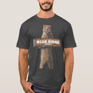 Camiseta Blue Ridge Georgia GA Growling Bear Vacation Souve