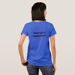 Camiseta Blue Ridge Maine Coons Silver Cat Personalizado de