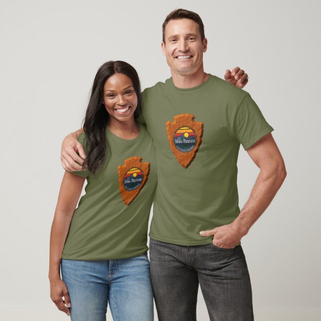 Camiseta Blue Ridge Parkway BRP (Unisexo)