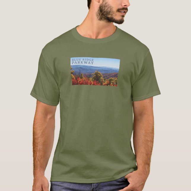 Camiseta Blue Ridge Parkway BRP (Anverso)