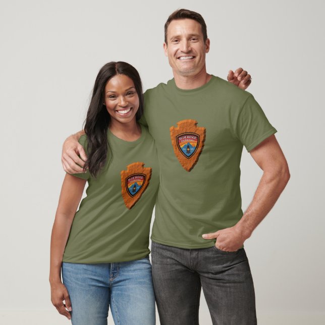 Camiseta Blue Ridge Parkway BRP (Unisexo)