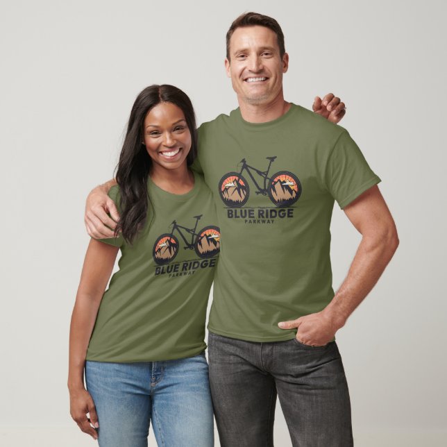 Camiseta Blue Ridge Parkway BRP (Unisexo)